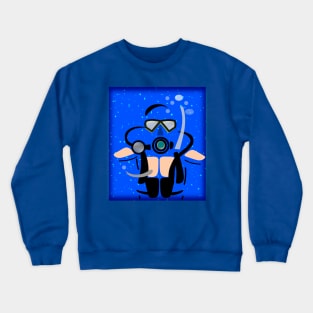 Scuba Diving Crewneck Sweatshirt